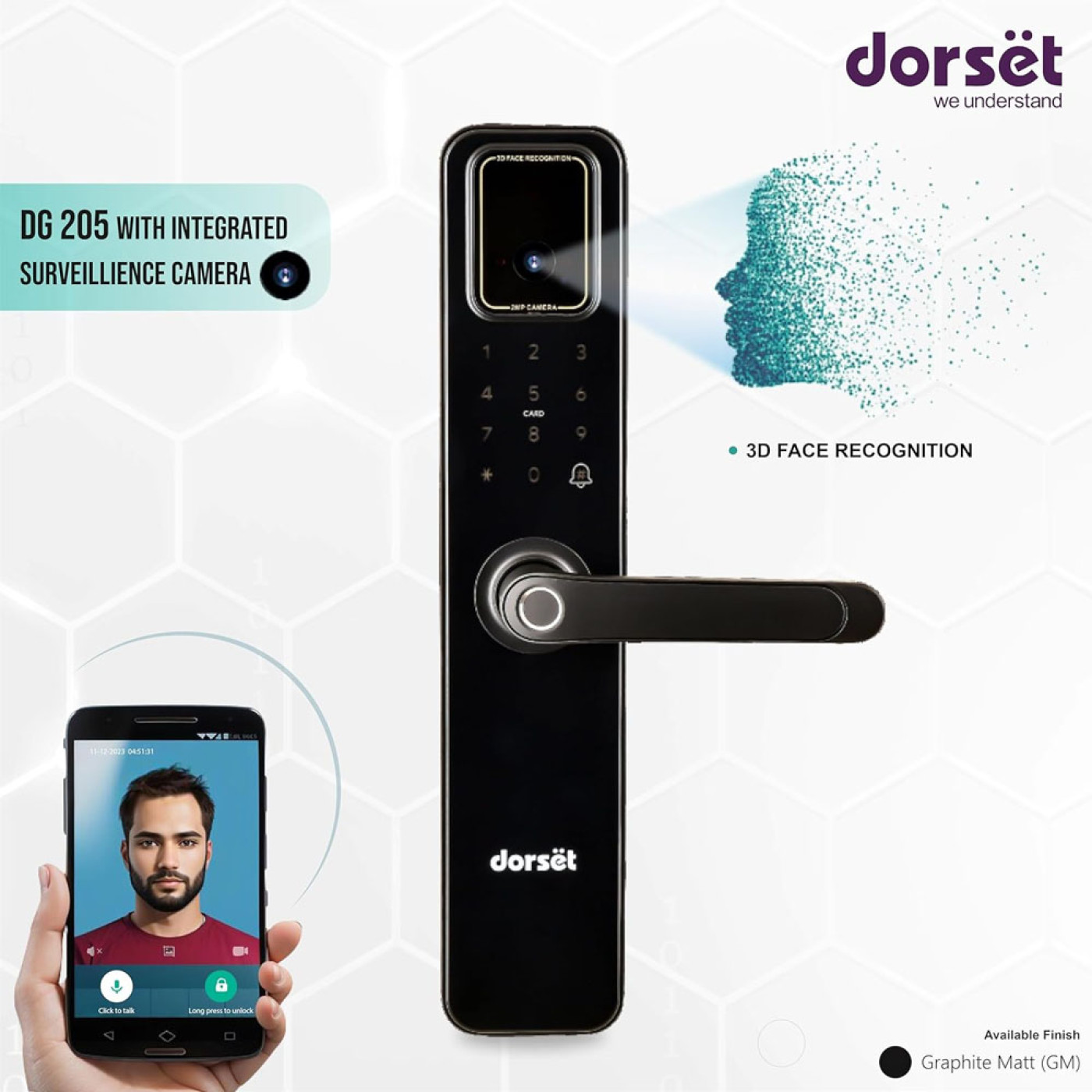 face recognition digital lock
