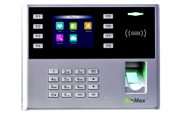 biomax n-x990 attendance machine