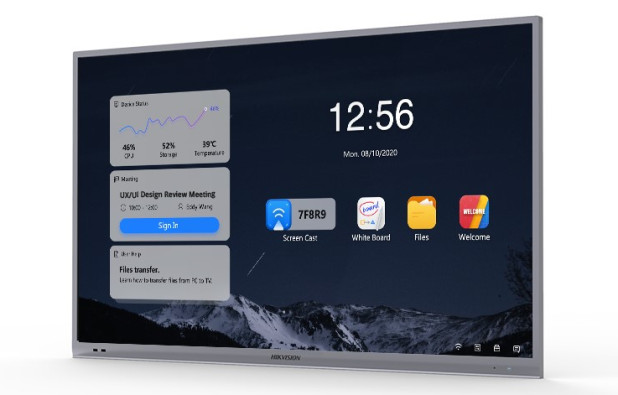 hikvision interactive touch panel